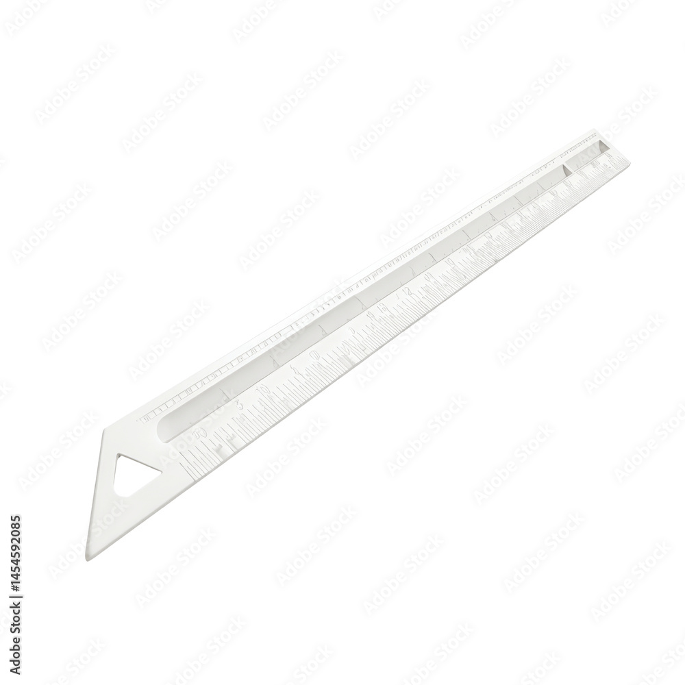 White Triangle Ruler, Architect's Scale, White Triangle Ruler, Architect's Scale,