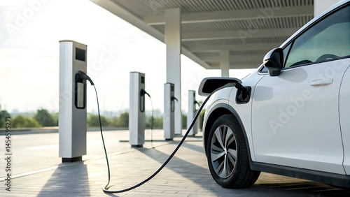 Electric Vehicle Charging Station Sustainable Transportation Future