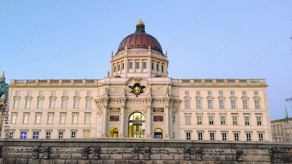 Naklejka premium parliament building in budapest hungary