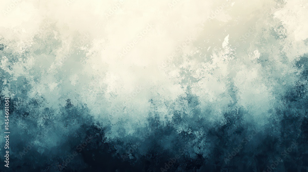 Obraz premium Abstract landscape painting with soft color gradients and texture