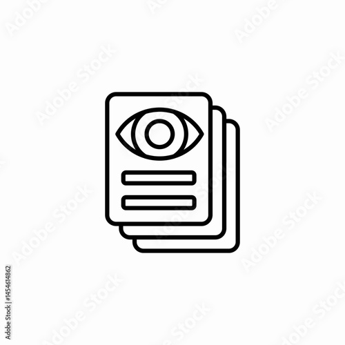 privacy policy icon sign vector