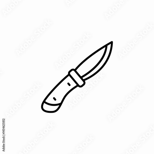 knife sharp icon sign vector