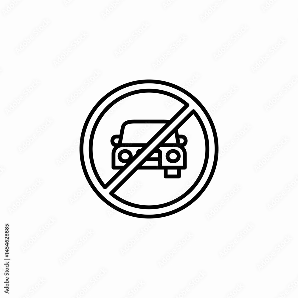 no drive sign icon sign vector no drive sign icon sign vector