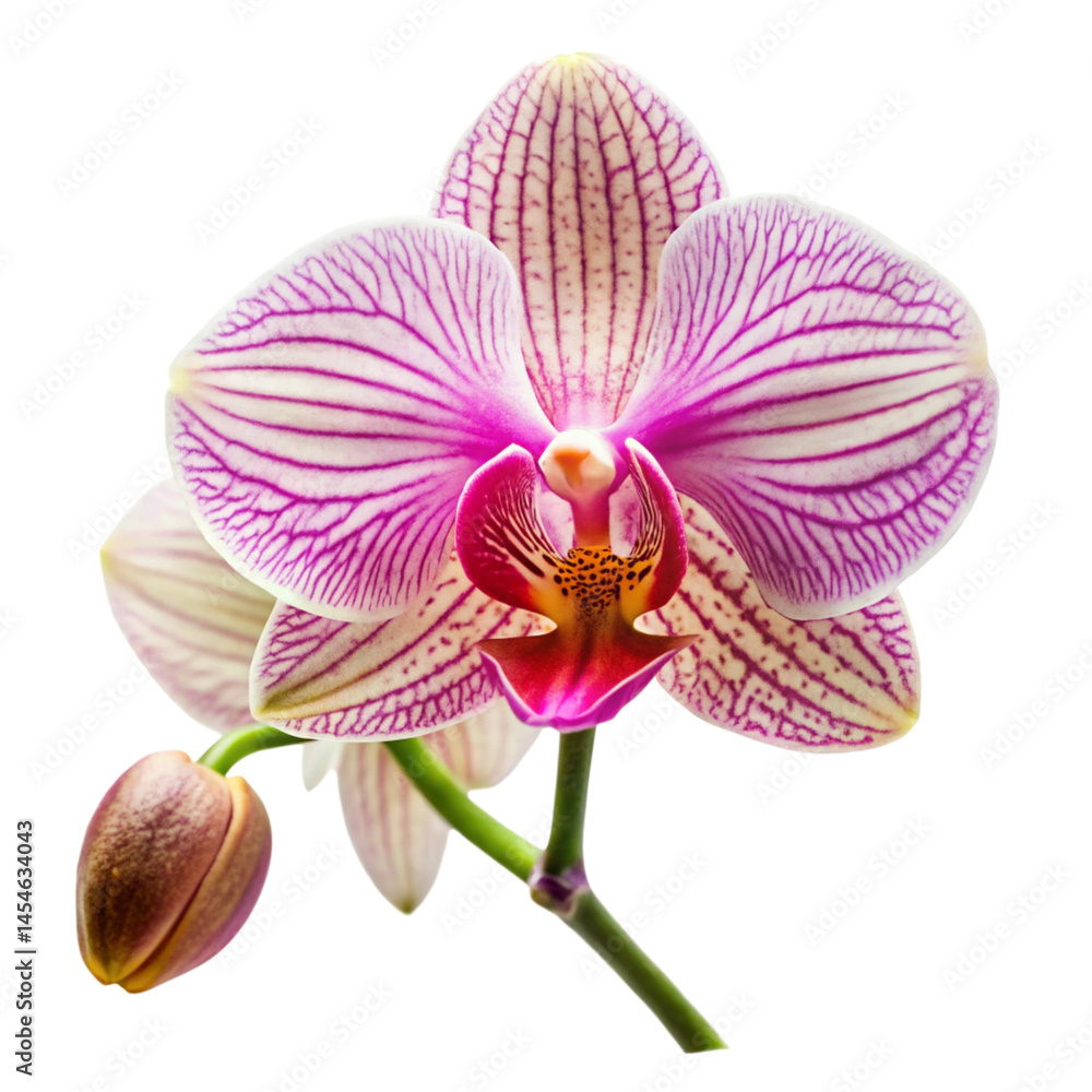 Fototapeta premium orchid isolated on white background
