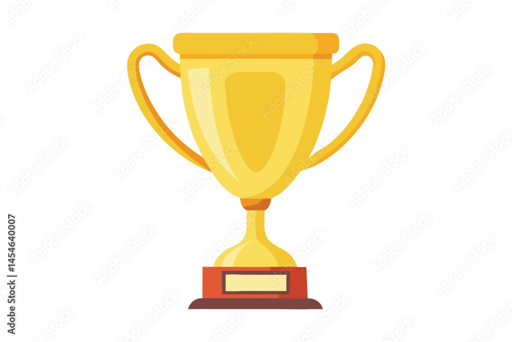 3d gold trophy cup vector illustration isolated on white background 3d gold trophy cup vector illustration isolated on white background