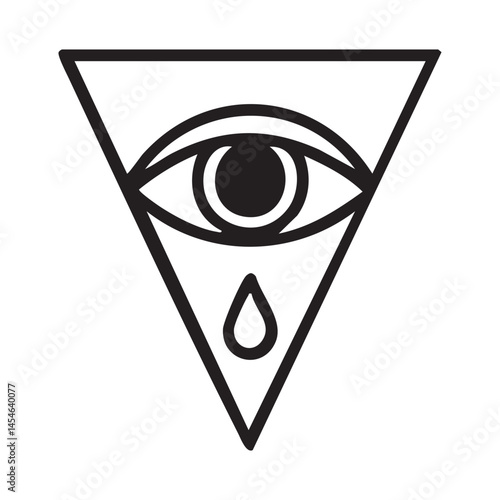 All Seeing Eye Within Pyramid Vector Symbolism and Meaning