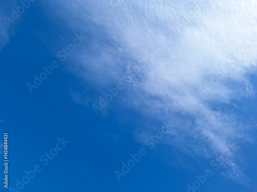 blue sky with clouds for natural background.