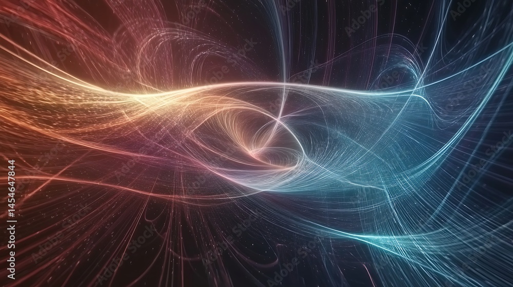 Abstract dynamic design with swirling lines and vibrant colors. Abstract dynamic design with swirling lines and vibrant colors.
