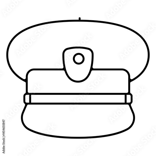 Icones pictogramme symbole caquette militaire