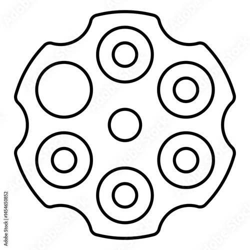 Icones pictogramme symbole chargeur balles