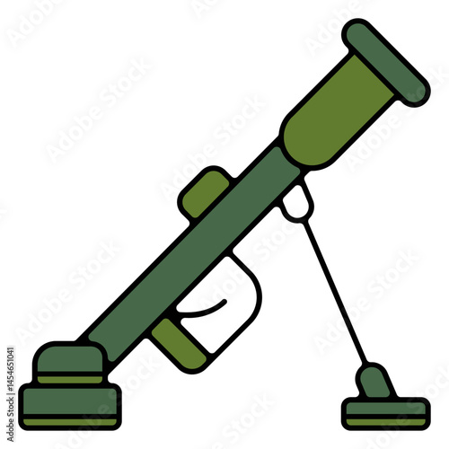 Icones pictogramme symbole lance roquette