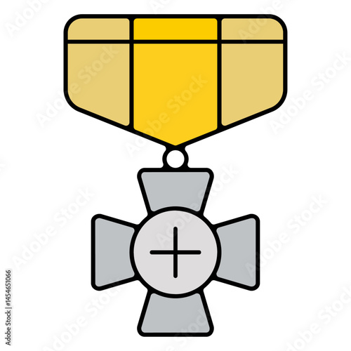 Icones pictogramme symbole medail honneur