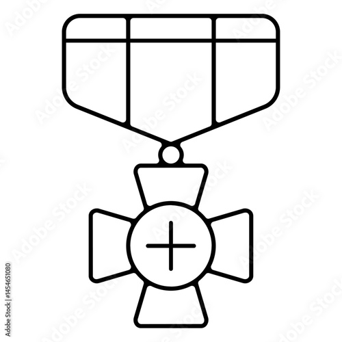 Icones pictogramme symbole medail honneur