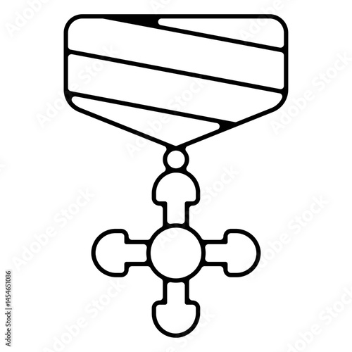 Icones pictogramme symbole medaille soldat
