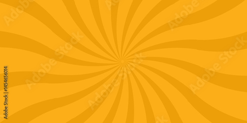 orange background spiral sunburst rays abstract geometric radial pattern. Fractal vector backdrop burst retro orange and red sunburst vintage backdrop wallpaper background.