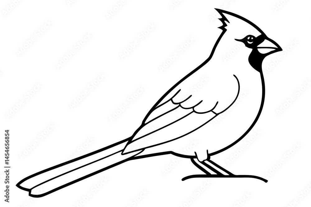 Minimalist Line Art of a Cardinal Bird on a Tree Branch – Clean SVG Illustration
Minimalist Line Art of a Cardinal Bird on a Tree Branch – Clean SVG Illustration