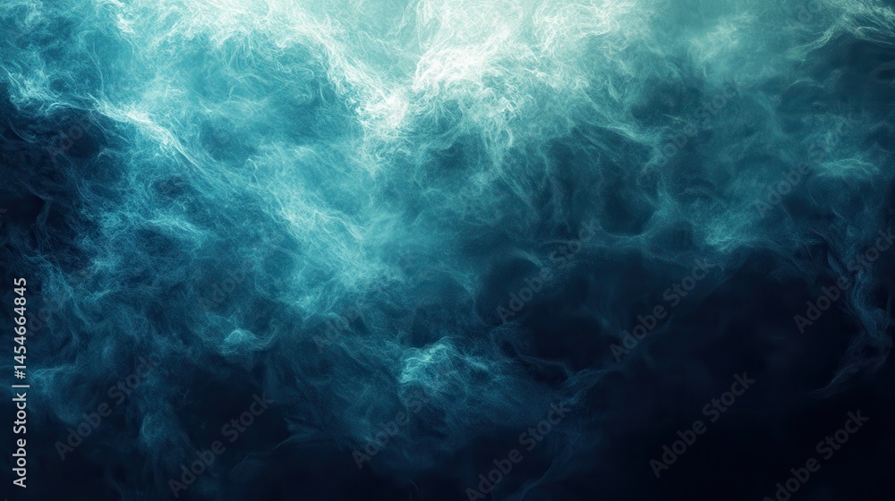 Abstract swirling teal and white cloud-like texture Abstract swirling teal and white cloud-like texture