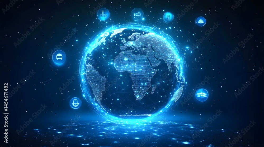 Floating Glowing Cube Above Hand in Dark Sci-Fi Scene Floating Glowing Cube Above Hand in Dark Sci-Fi Scene