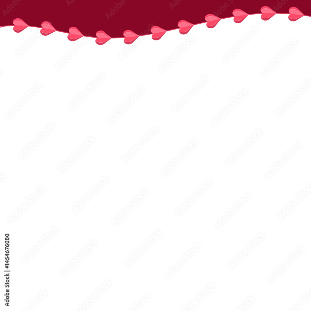 Obraz premium Header Love Lines Modern