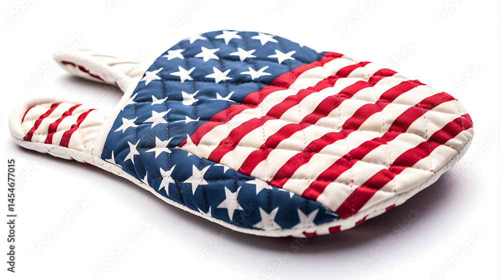 Oven Mitt with Stars and Stripes Oven Mitt with Stars and Stripes
