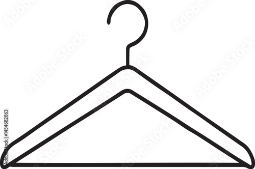 hanger isolated on white background