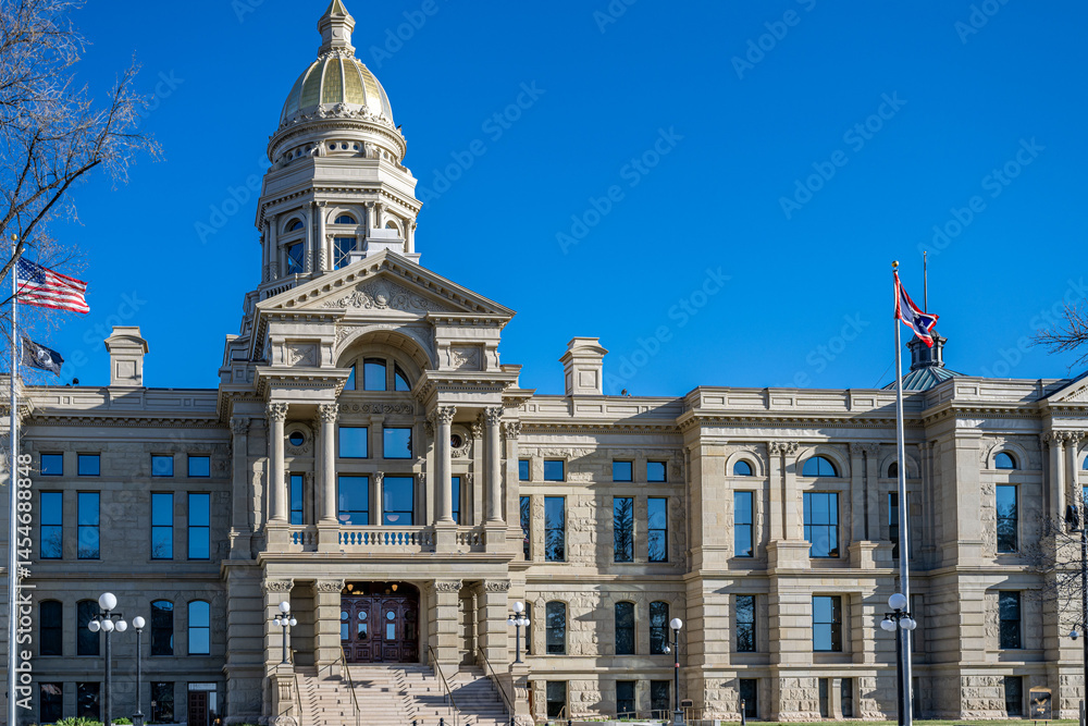 Obraz premium downtown Denver, Colorado Capitol