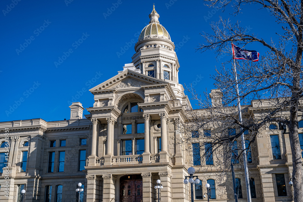 Obraz premium downtown Denver, Colorado Capitol