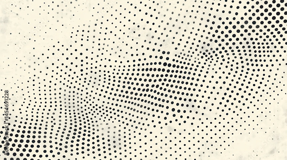 Abstract textured background with a wavy halftone effect Abstract textured background with a wavy halftone effect