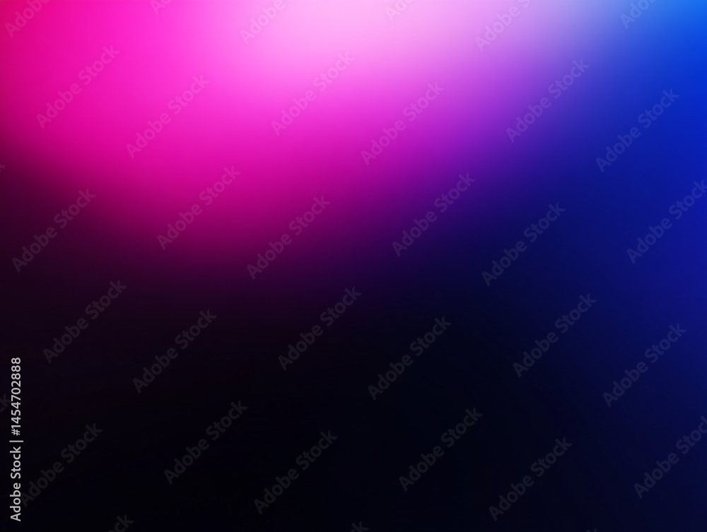 Fototapeta premium Abstract Pink Purple Blue Gradient Background Dark Vivid Colors Smooth Blend Design Tex