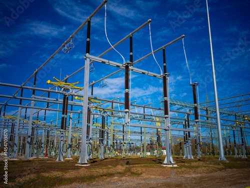Obraz na płótnie Stromversorgung - Energie w salonie