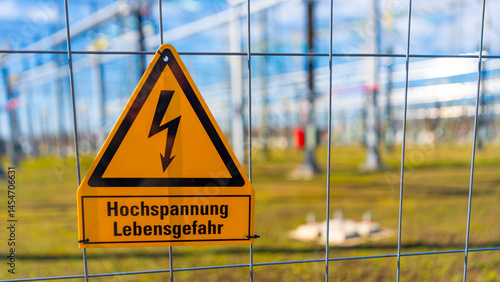 Obraz na płótnie Stromversorgung - Energie w salonie