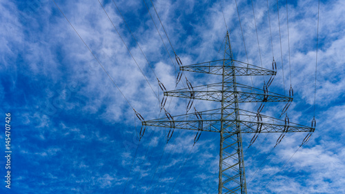 Obraz na płótnie Stromversorgung - Energie w salonie
