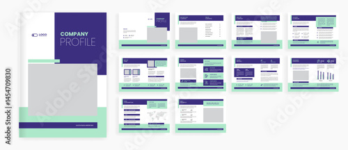 company profile business brochure design