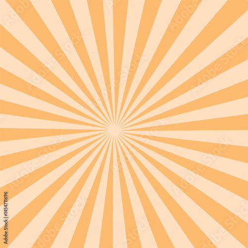 Red and yellow swirl sunburst abstract retro background design