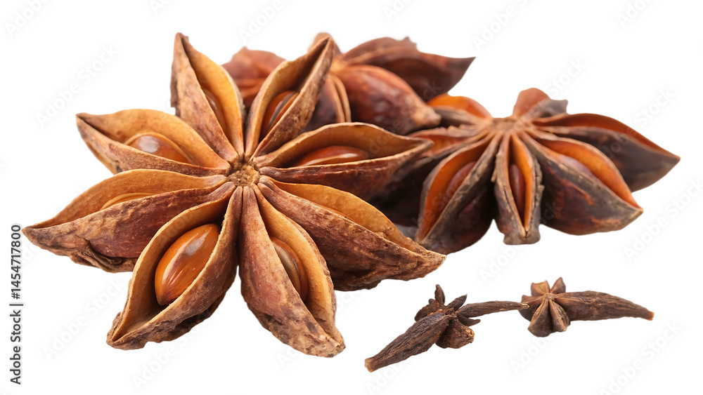 Star Anise transparent background Star Anise transparent background