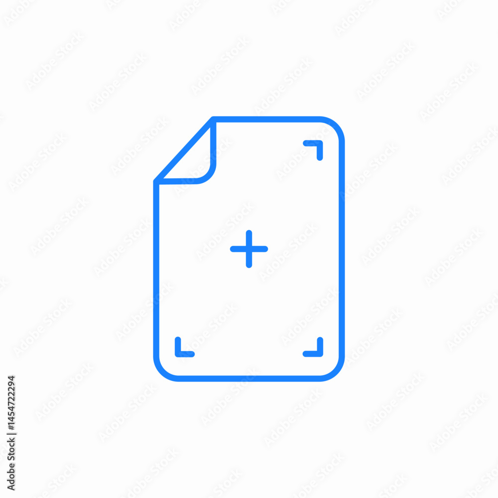 add new file icon sign vector add new file icon sign vector
