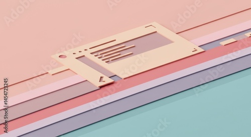 Pastel gradient background