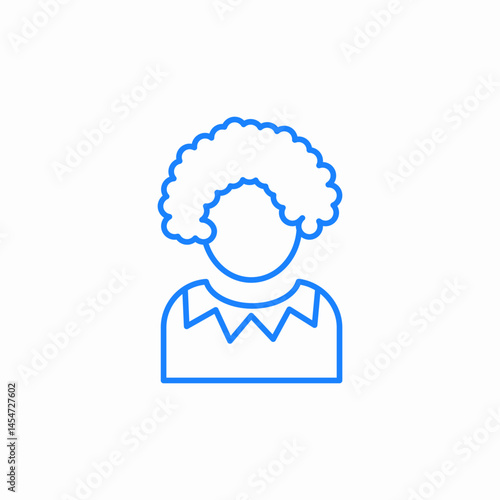 clown funny costume icon sign vector