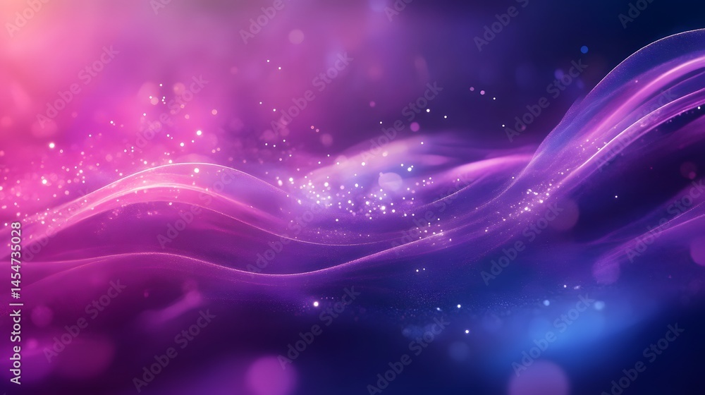 Fototapeta premium Generative AI abstract image of creative colorful wave with curvy line with texture 