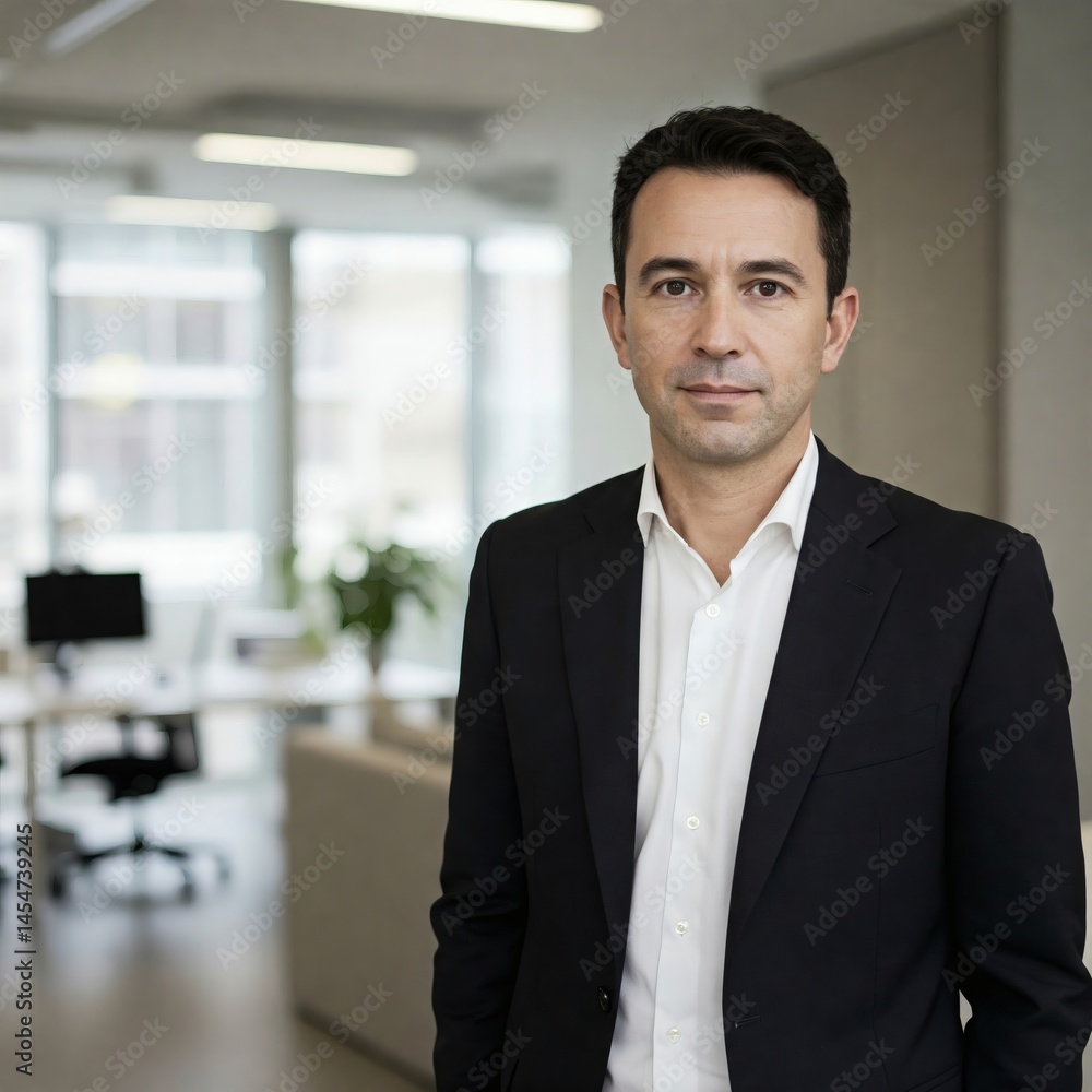 portrait of a confident businessman, This is a professional portrait of a man in a suit. He stands in an office setting, exuding confidence and authority. portrait of a confident businessman, This is a professional portrait of a man in a suit. He stands in an office setting, exuding confidence and authority.