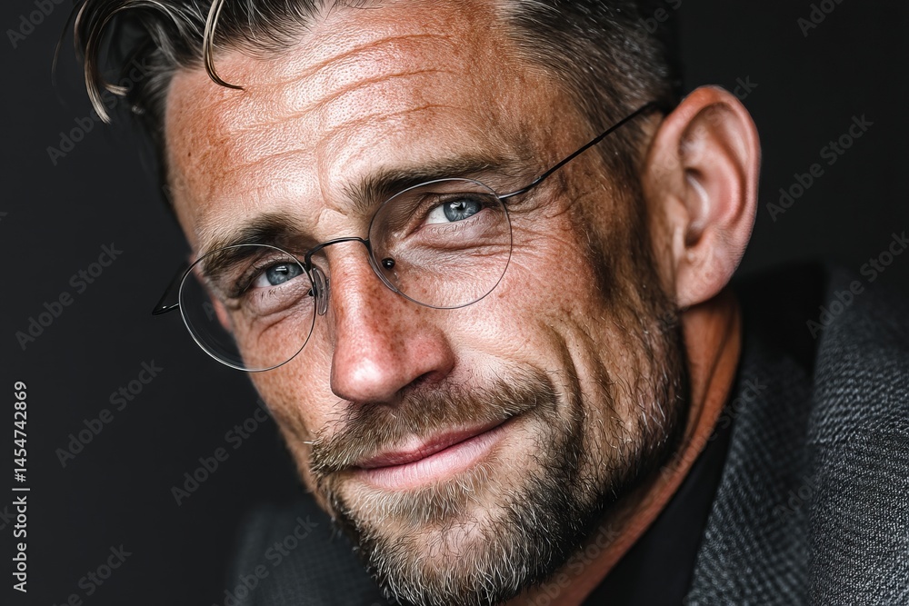 Charismatic ceo with approachable expression for business profile and corporate branding Charismatic ceo with approachable expression for business profile and corporate branding