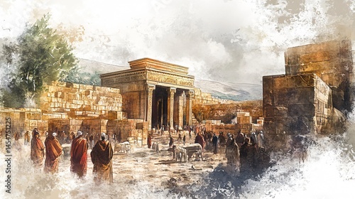 Rebuilding the Temple of Jerusalem: Ezra 1-6 and Haggai - Historic Religious Site Reconstruction