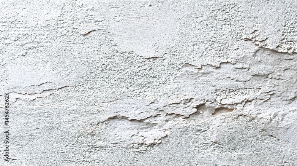Fototapeta premium Organic Texture of White Concrete Wall with Natural Imperfections