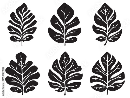 minimalist breadfruit vector illustration organic design