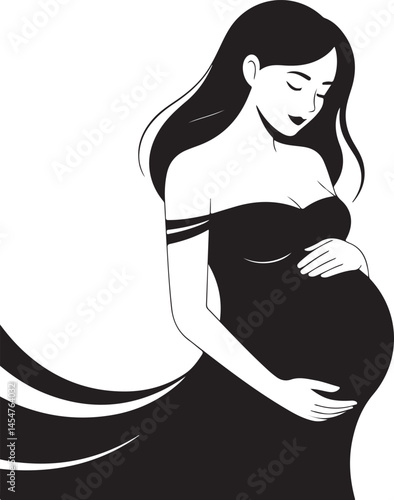 Mother Holding Child Silhouette Design

Tender Moment Between Mom and Baby Vector

Loving Embrace of Mother and Child Art

Mother’s Gentle Touch Silhouette Scene

Mom Kissing Baby Silhouette Illustrat