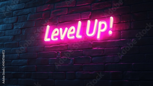 Bright neon inscription 