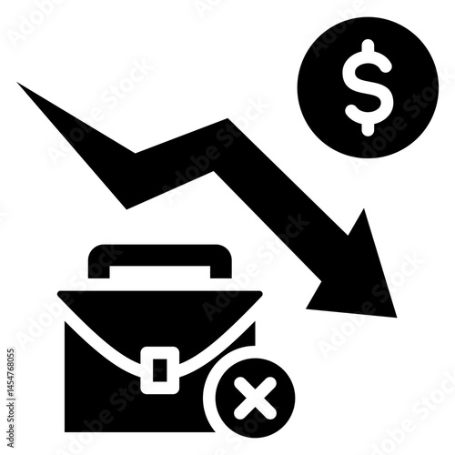 Cyclical Unemployment Icon