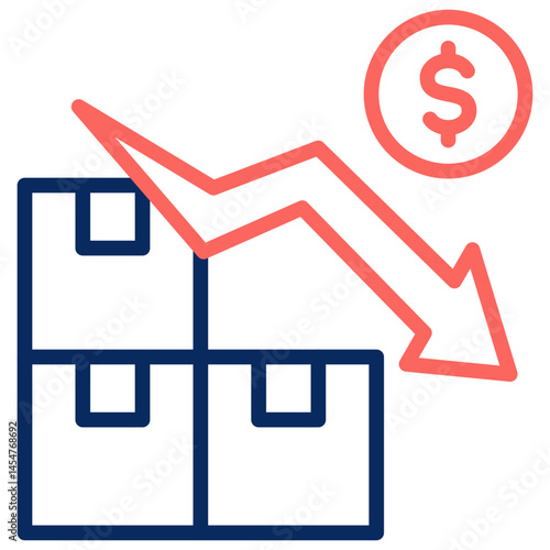 Deflation Icon