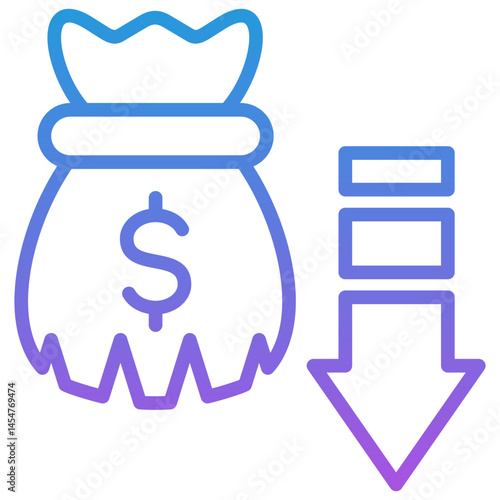 Money Loss Icon