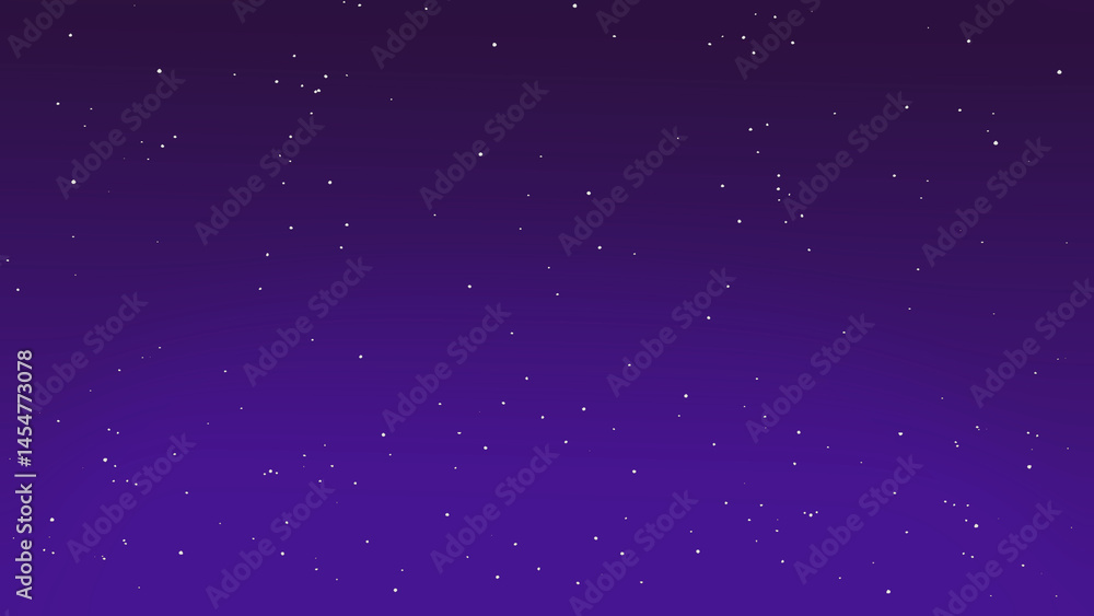 Purple Night Sky Background with Sparkling Stars for Design Projects Purple Night Sky Background with Sparkling Stars for Design Projects